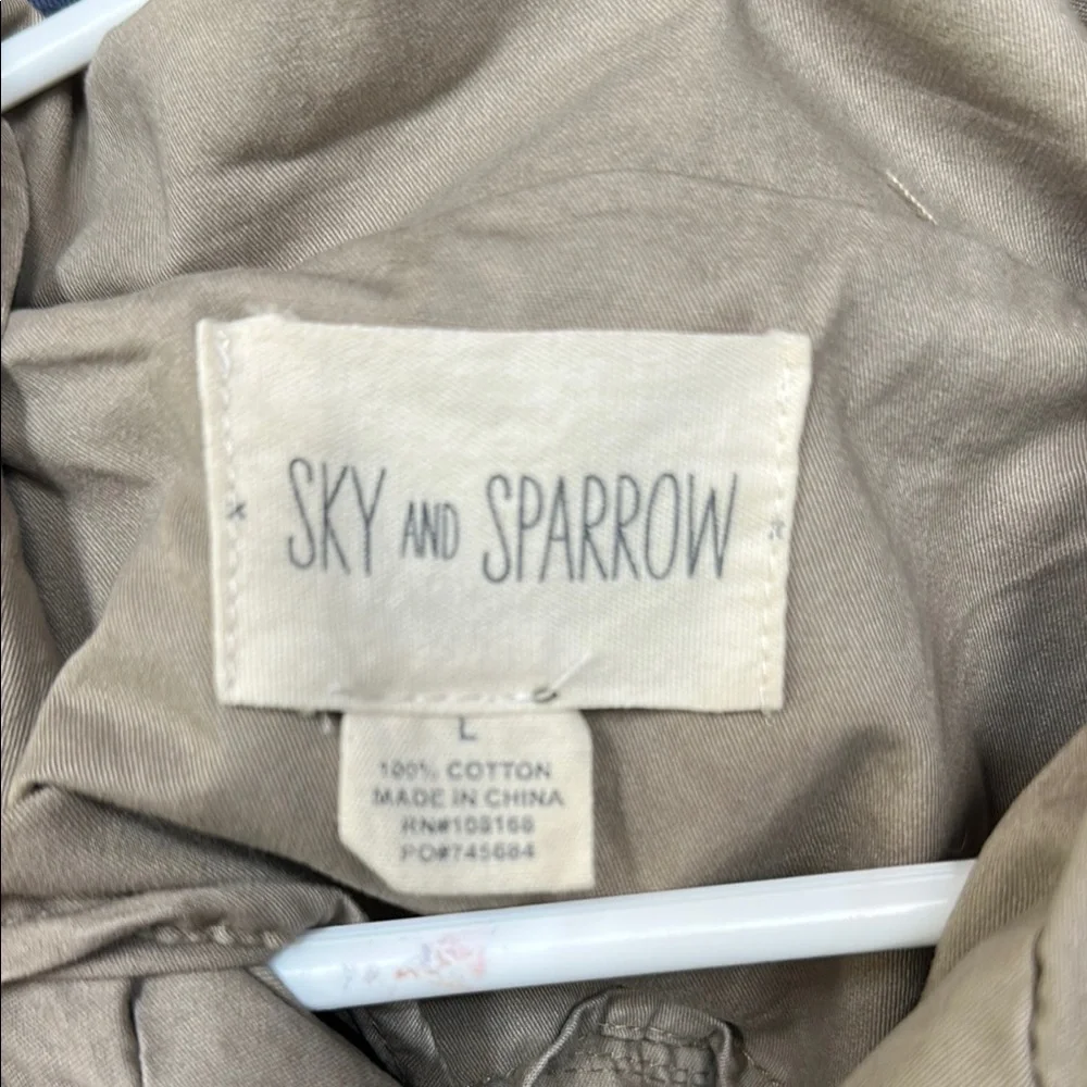 Sky and Sparrow Tan Utility Jacket - Picture 2 of 2